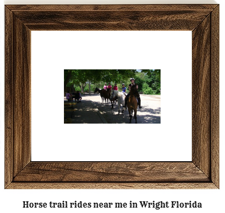 horse trail rides near me in Wright, Florida